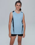 Aussie Pacific Eureka Kids Singlet 1st ( 12 Colour )-(3104)