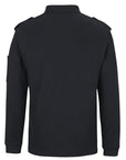 JB'S Wear L/S 250 Epaulette Polo -(210EL)