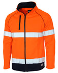 DNC Hi Vis CSR Taped Softshell Jacket (3523)