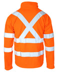 DNC Hi Vis CSR Taped X Back Softshell Jacket (3526)