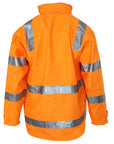 DNC Hi Vis VIC Rail Rain Jacket (3968)