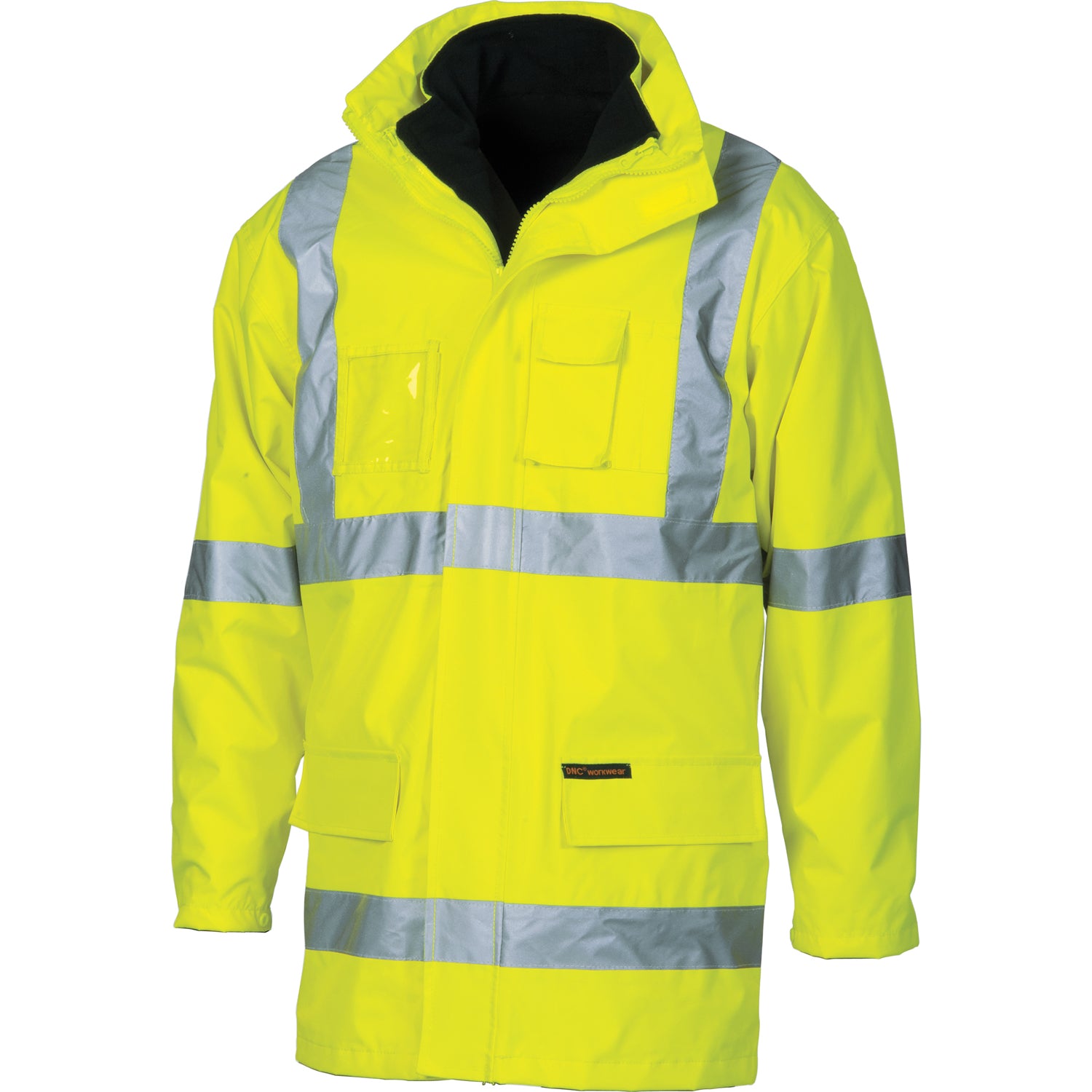 DNC HiVis Cross Back D/N in jacket (Outer Jacket and Inner Vest can be sold separately)-(3999)