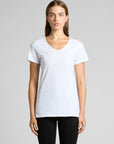 AS Colour Bevel V-Neck Tee (4010)