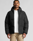 Ascolour Mens Hooded Puffer Jacket (5590)