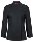 JB'S Wear Ladies L/S Snap Button Chef Jacket (5CJL1)