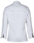 JB'S Wear Ladies L/S Snap Button Chef Jacket (5CJL1)