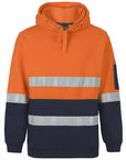 JB'S Wear Hi Vis (D+N) Pull Over Hoodie- (6DPOH)