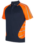 JB's Wear Street Spider Polo W/ Reflective Stripe-(6HSSR)