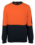 JB's Wear Hv 310 Cotton Crew Neck Fleece -(6HVCM)