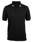 JB's Wear Podium 4 Stripe S/S Stretch Polo -(7S4P)