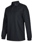 JB's Wear Podium L/S Waffle Pocket Polo-(7WPL)