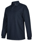 JB's Wear Podium L/S Waffle Pocket Polo-(7WPL)