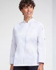 Biz Collection Womens Alfresco Long Sleeve Chef Jacket-(CH330LL)