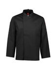 Biz Collection Mens Alfresco Long Sleeve Chef Jacket-(CH330ML)