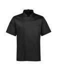 Biz Collection Mens Alfresco Short Sleeve Chef Jacket-(CH330MS)