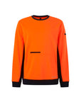King Gee Hi Vis Spliced Crew Neck Fleece (K55062)