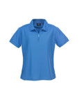 Biz Collection Womens Micro Waffle Short Sleeve Polo (P3325)-Clearance