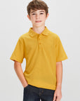 Biz Collection Kids Crew Short Sleeve Polo 2 nd (P400KS)