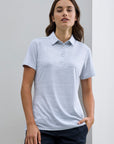 Biz Collection Womens Orbit Short Sleeve Polo(P410LS)