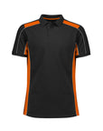 Biz Collection Unisex Grid Short Sleeve Polo (P413US)