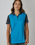 Biz Collection Womens Dart Short Sleeve Polo (P419LS)