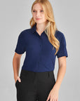 Biz Corporate Dahlia Womens Short Sleeve Blouse (RB365L)