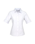 Biz Collection Ladies Ambassador Short Sleeve Shirt (S29522)-Clearance