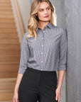 Biz Collection Womens Conran 3/4 Sleeve Shirt-(S336LT)