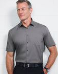 Biz Collection Mens Monaco Short Sleeve Shirt (S770MS)