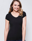 Biz Collection Womens Viva Short Sleeve Tee (T403L)