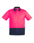 Syzmik Unisex Hi Vis Basic Short Sleeve Polo- (ZH231)