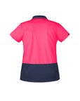 Syzmik Womens Hi Vis Basic Short Sleeve Polo (ZH731)