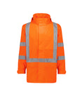 Syzmik Mens Hi Vis X Back Ultralite Waterproof Jacket-(ZJ657)