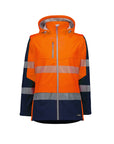 Syzmik Womens Streetworx 2 In 1 Stretch Softshell Jacket-(ZJ753)