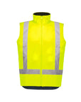 Syzmik Unisex Hi Vis Waterproof Reversible Vest-(ZV228)