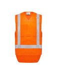Syzmik Unisex Hi Vis NSW Rail Vest-(ZV697)