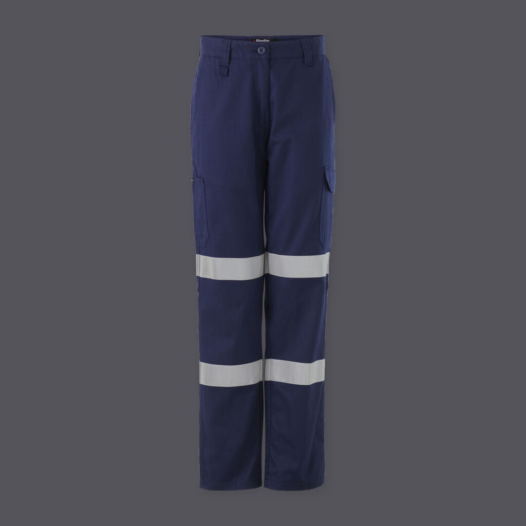 King Gee Womens Wc Vented Cargo Pant Taped-(K43022)