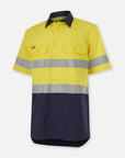 King Gee Workcool Vented Spliced Shirt Taped S/S (K54911)