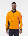 King Gee Hi Vis Spliced 1/4 Zip Fleece (K55047)