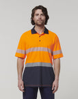 Hard Yakka Men's Short Sleeve Hi Vis Taped Polo (Y19618)