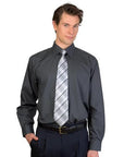 DNC Mens Premier Poplin L/S Business Shirts (4152)