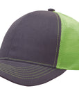 Headwear Brushed Cotton With Mesh Back Cap (4002)