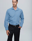 Aussie Pacific Mens Belair Long Sleeve Shirt-(1905L)