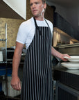 JB's Wear Bib Striped Without Pocket Apron (5BSNP)