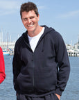 JB's Wear Adults Full Zip Fleecy Hoodie (S3FH)