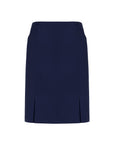 Biz Corporate Womens Front Pleat Detail Straight Skirt (20720)