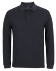 JB's Wear L/S Pocket Polo - Adults (210PL)