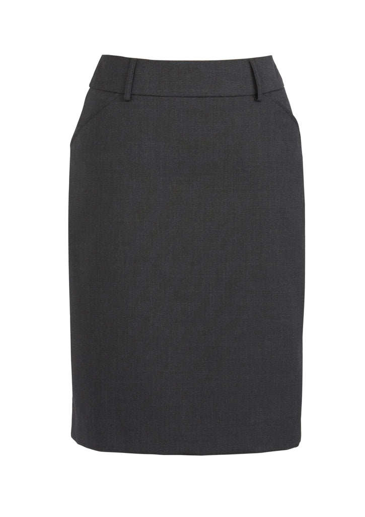 Biz Corporate Womens Multi-Pleat Skirt (24015)