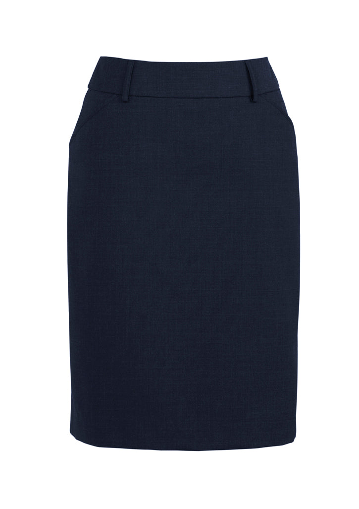 Biz Corporate Womens Multi-Pleat Skirt (24015)