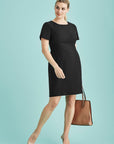 Biz Corporate Womens Short Sleeve Dress (30112)